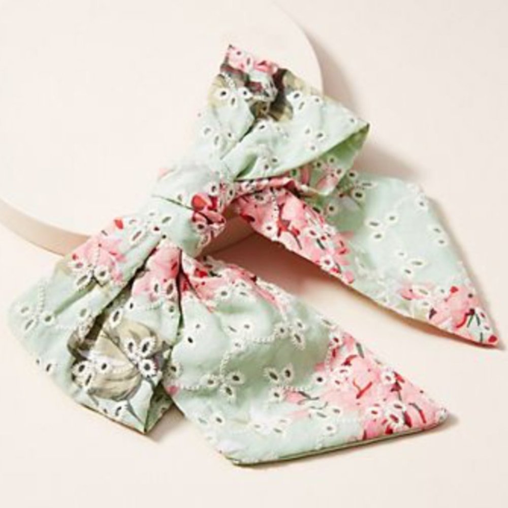⭐️ Antonia Floral Boho Peasant Hair Hipster Hippie Art Deco Clip Bow Barrette